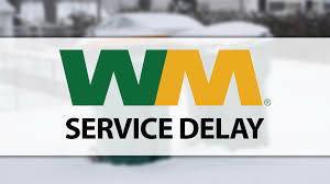 TRASH AND RECYCLING COLLECTION CANCELLED FOR MONDAY