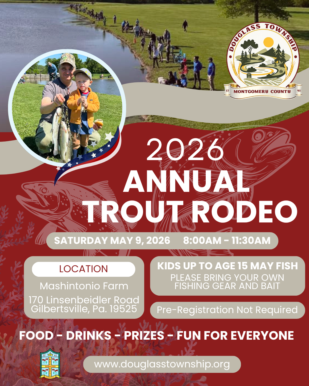 2026 Douglass Township Fish Rodeo May 9, 2026